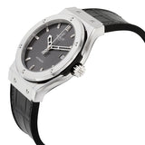 Hublot Classic Fusion Black Dial Black Leather Men's Watch 542NX7070LR #542.NX.7070.LR - Watches of America #2