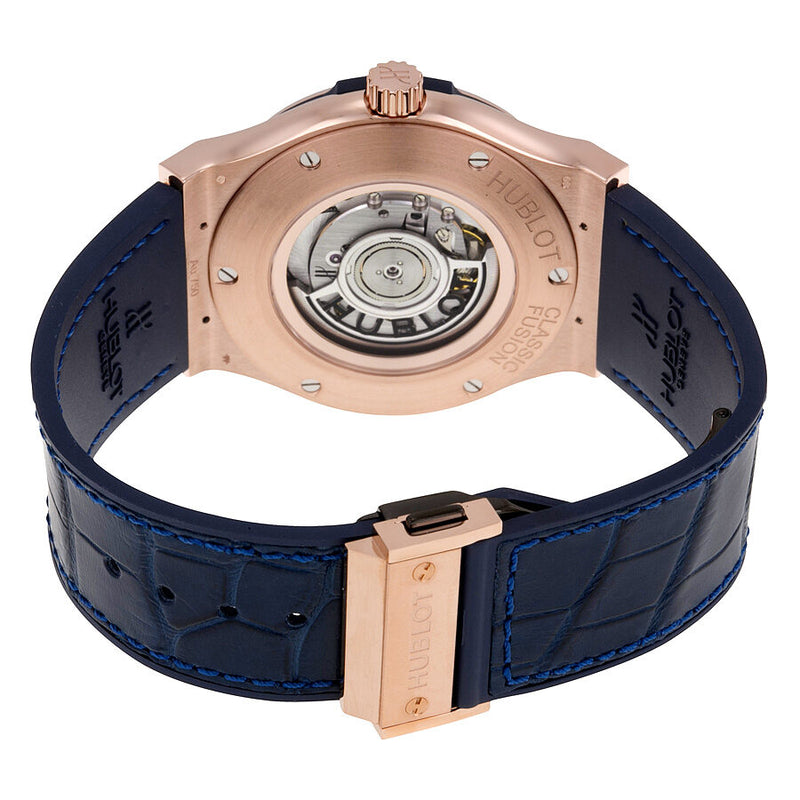 Hublot Classic Fusion Blue Chronograph Titanium Bracelet - 520.NX.7170 –  Moyer Fine Jewelers