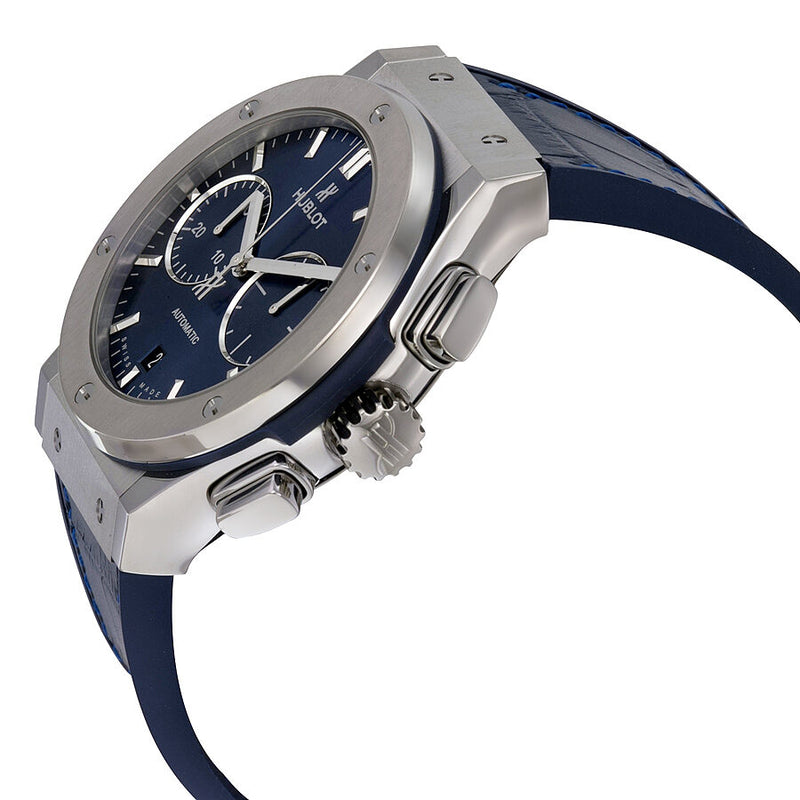 Hublot Classic Fusion Automatic Blue Sunray Dial Titanium Men's Watch #521.NX.7170.LR - Watches of America #2