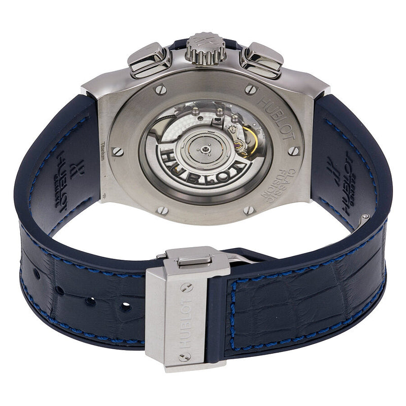 Hublot Classic Fusion Automatic Blue Sunray Dial Titanium Men's Watch #521.NX.7170.LR - Watches of America #3