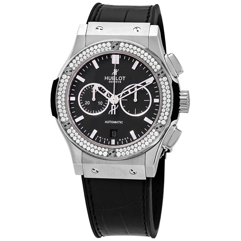 Hublot Classic Fusion Chronograph Automatic Black Dial Men's Watch #541.NX.1170.LR.1104 - Watches of America