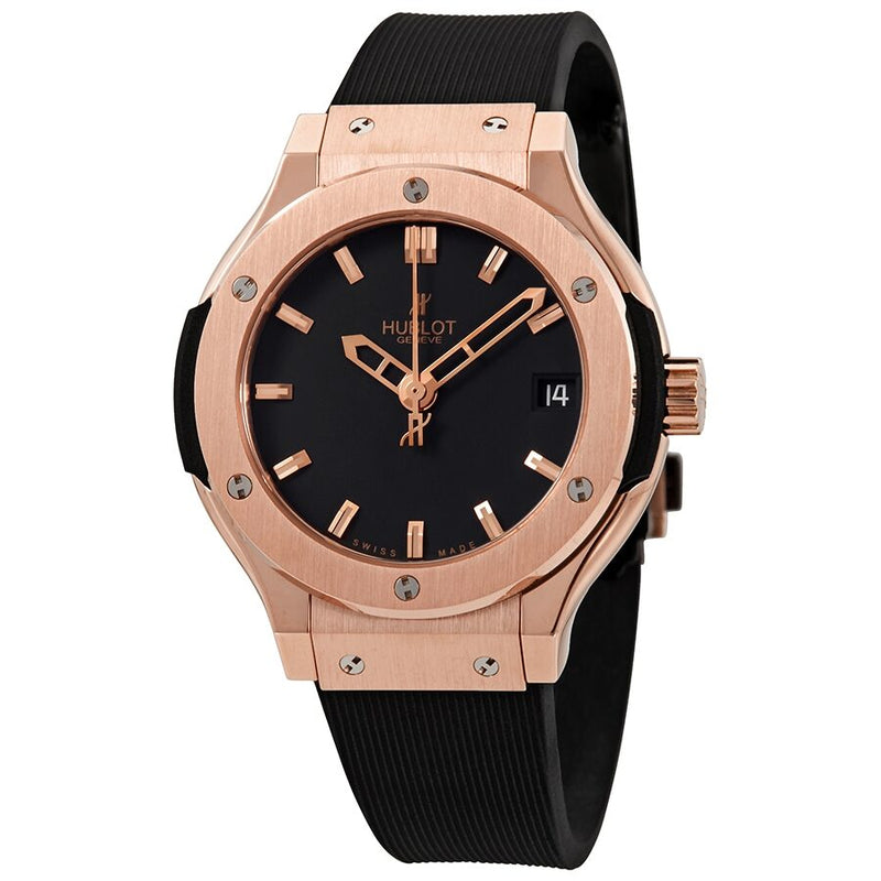 Hublot Classic Fusion Ladies 18Kt King Gold Watch #581.OX.1180.RX - Watches of America