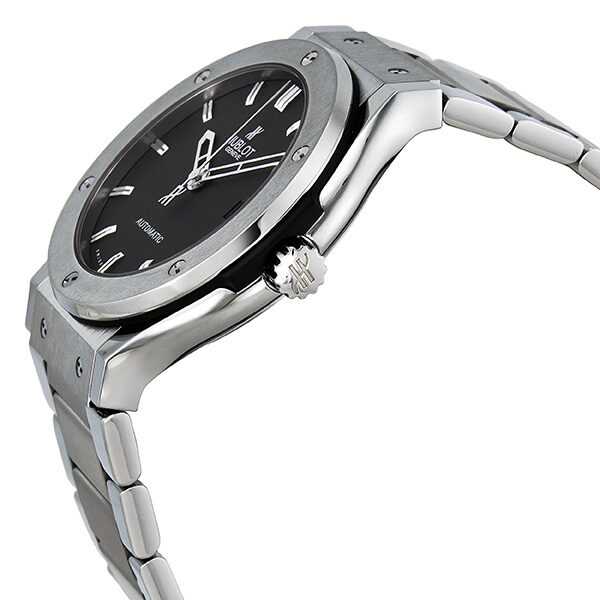 Hublot Classic Fusion Mat Black Dial Titanium Men's Watch #511.NX.1170.NX - Watches of America #2