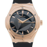 Hublot Classic Fusion Orlinski King Gold Automatic Black Dial Men's Watch #550.OS.1800.RX.ORL19 - Watches of America
