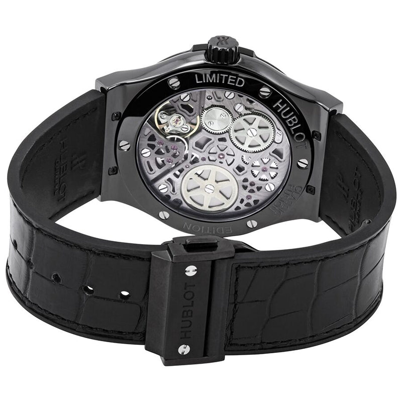 Hublot Classic Fusion Power Reserve All Black Ceramic Limited Edition Men's Watch #516.CM.1440.LR - Watches of America #3