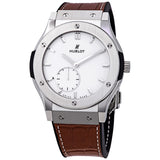 Hublot Classic Fusion Ultra Thin Titanium Automatic White Dial Men's Watch  #545.NX.2210.LR - Watches of America