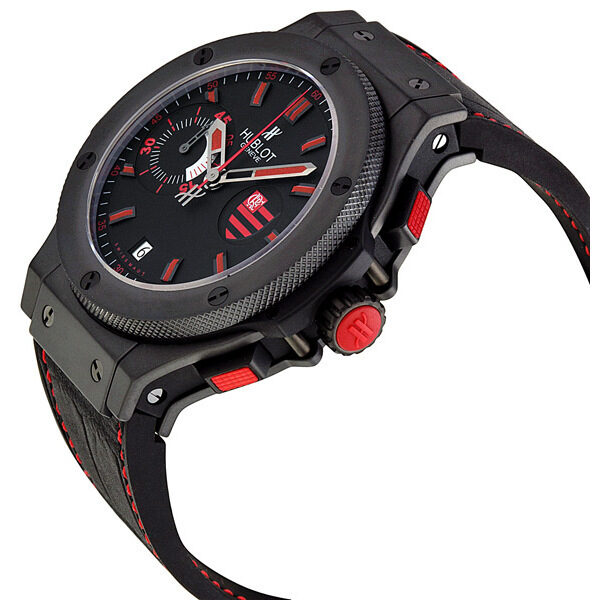 Hublot Flamengo Bang Black Rubber Gummy Alligator Men's Watch #318.CI.1123.GR.FLM11 - Watches of America #2
