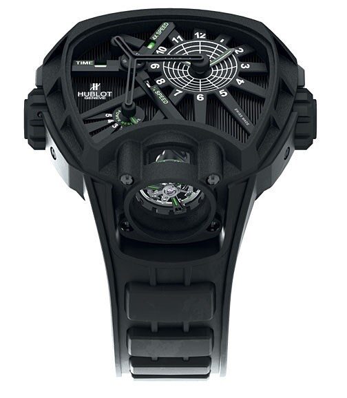 Hublot Key of Time Black Dial Titanium Men's Watch #902.ND.1140.RX - Watches of America