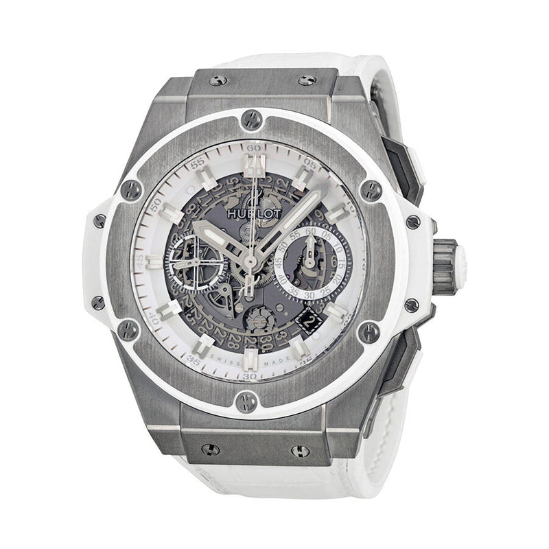 Hublot Unico Automatic Chronograph Skeleton Dial Men's Watch #701.NE.0127.GR - Watches of America
