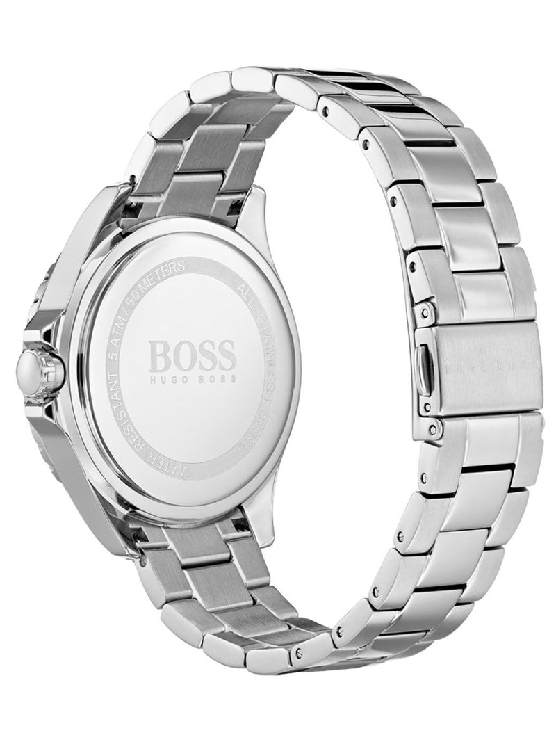 Hugo Boss Premiere Reloj de cuarzo con esfera rosa y cristal para mujer 1502444