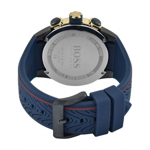 Hugo Boss Contemporary Sport Blue Silicone Men's Watch 1513706 - Watches of America #2