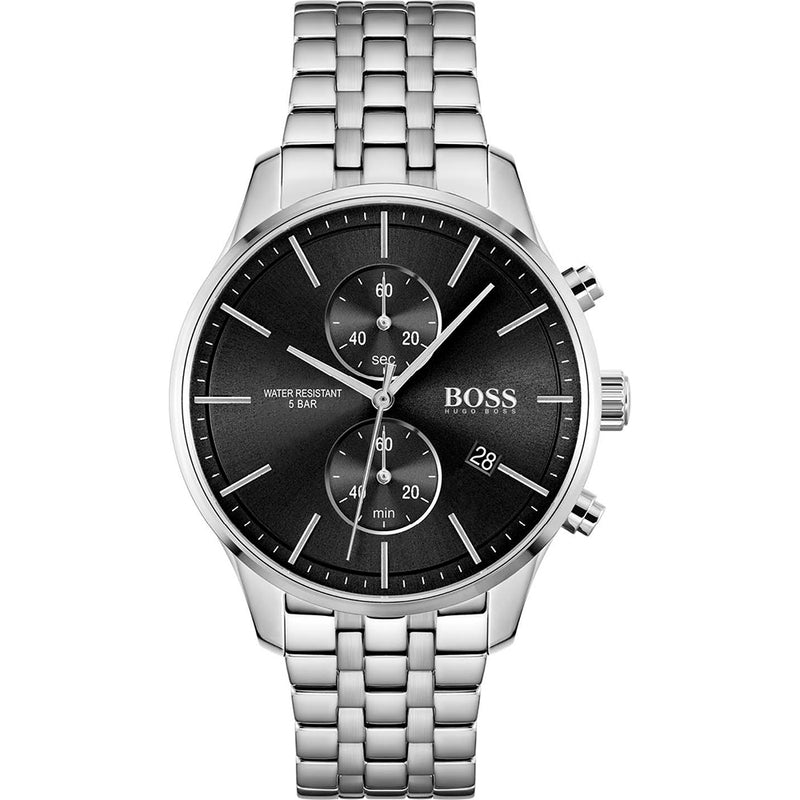 Hugo Boss Associate Black Dial Men's Watch  1513869 - Watches of America