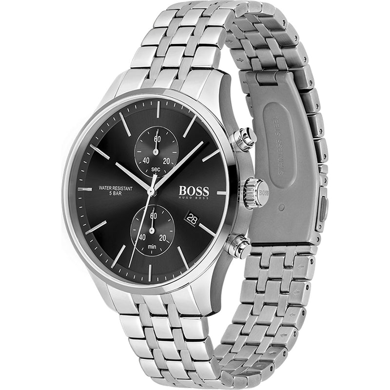 Hugo Boss Associate Black Dial Men's Watch 1513869 - Watches of America #2