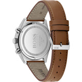 Hugo Boss Champion Brown Leather Strap Men's Watch 1513879 - Watches of America #3
