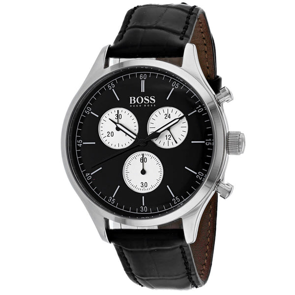 Hugo Boss Companion Black Dial Men's Watch 1513543 - Watches of America