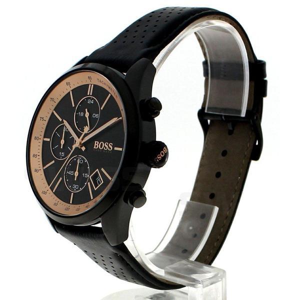 Hugo Boss Grand Prix Chronograph Black Dial Men's Watch 1513550 - Watches of America #3