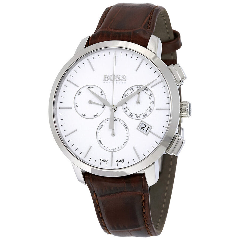 Hugo Boss Swiss Made Slim Chronograph Men's Watch 1513263 - Watches of America