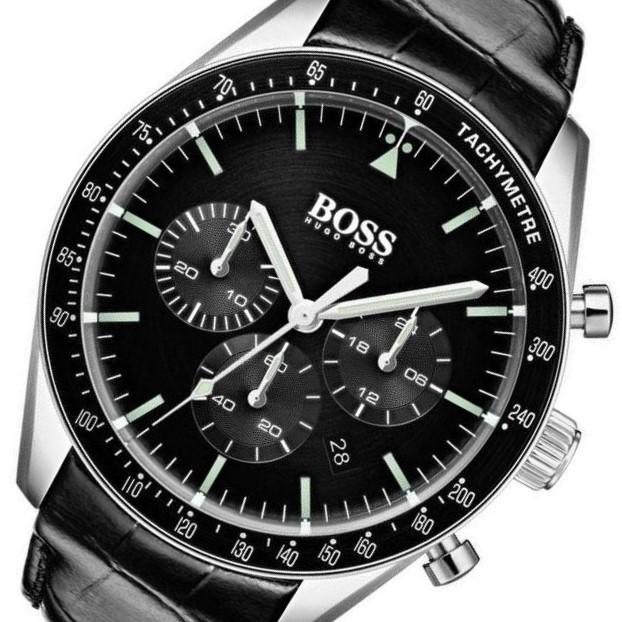 Hugo Boss Trophy Chronograph Black Dial Men's Watch 1513625 - Watches of America #4