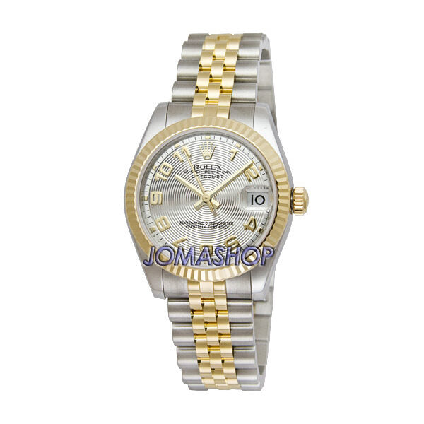 Rolex Datejust Lady 31 Silver Dial Stainless Steel and 18K Yellow Gold Jubilee Bracelet Automatic Watch #178273SCAJ - Watches of America
