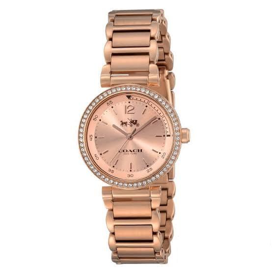 Coach 1941 Sport Rose Gold Diamond Ladies Watch  14502200 - Watches of America