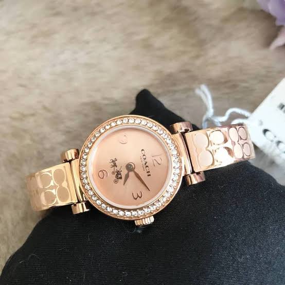 Coach Madison All Rose Gold Diamond Ladies Watch 14502203 - Watches of America #4