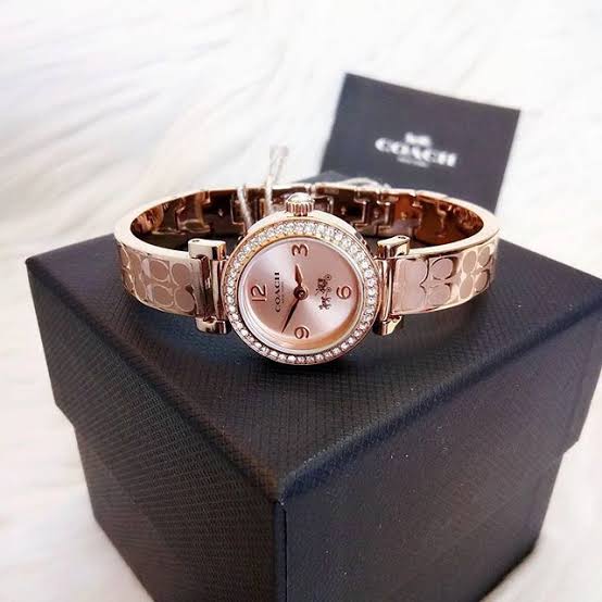 Coach Madison All Rose Gold Diamond Ladies Watch 14502203 - Watches of America #5