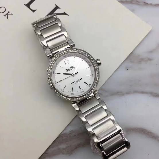 Coach 1941 Sport Silver Diamond Ladies Watch 14502194 - Watches of America #4