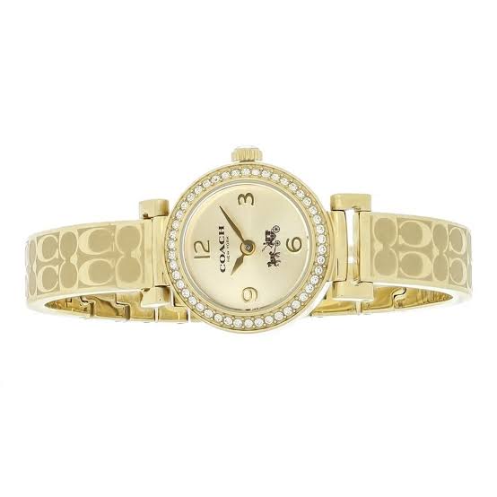 Coach Madison All Gold Diamond Ladies Watch 14502202 - Watches of America #2