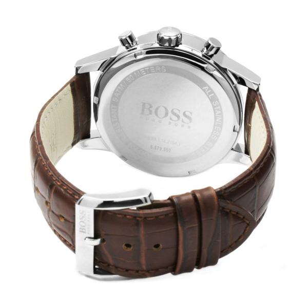 Hugo Boss Aeroliner Chronograph Silver Dial Men's Watch 1512447 - Watches of America #5