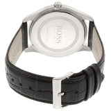 Hugo Boss Ambassador Analog Quartz Black Dial Leather Band Watch HB1513022 - Watches of America #2