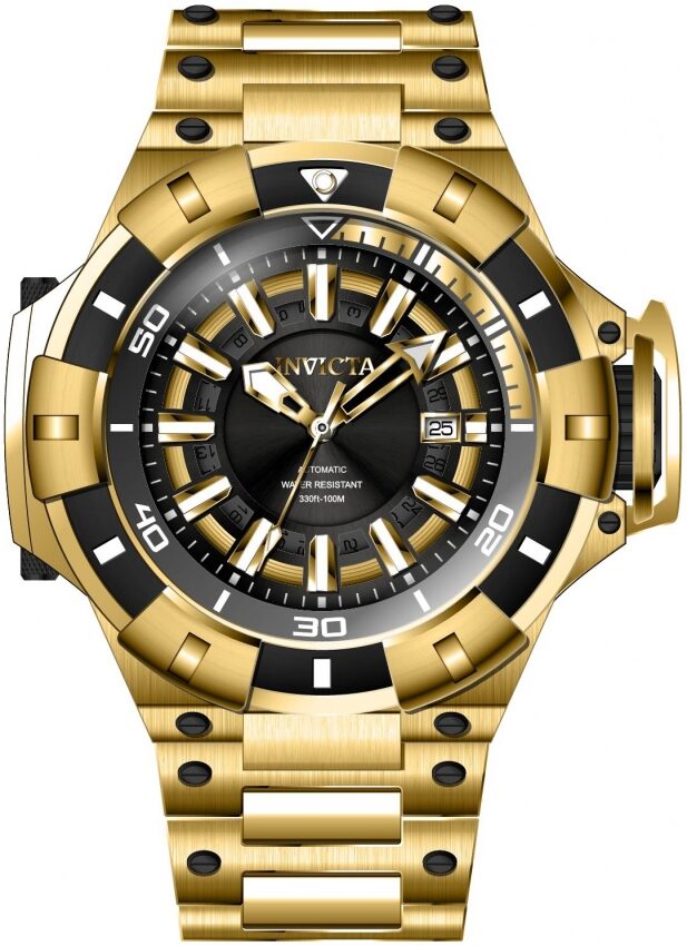 Invicta Akula Automatic Black Dial Men's Watch #31864 - Watches of America