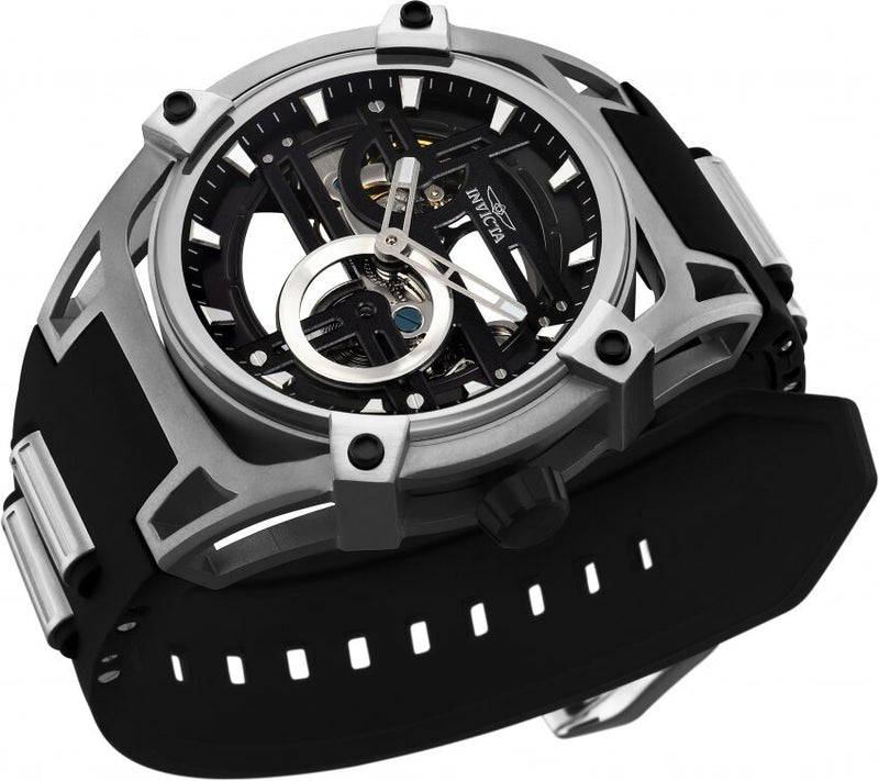 Invicta Akula Automatic Black Dial Black Silicone Men's Watch #32353 - Watches of America #2