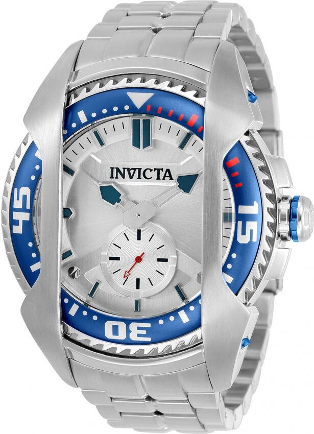 Invicta Akula Quartz Silver Dial Men's Watch #32181 - Watches of America