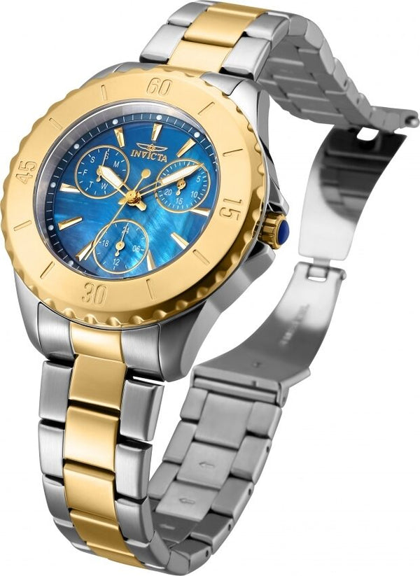 Invicta Angel Quartz Blue Dial Two-tone Ladies Watch #29111 - Watches of America #2