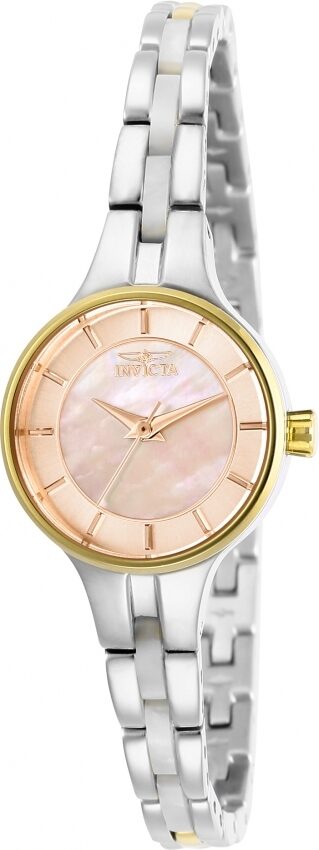 Invicta Angel Quartz Brown Mother of Pearl Dial Ladies Watch and Bracelet Set #29284 - Watches of America #2