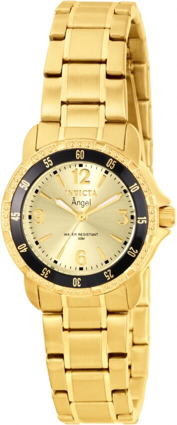 Invicta Angel Champagne Dial Ladies Watch #0550 - Watches of America