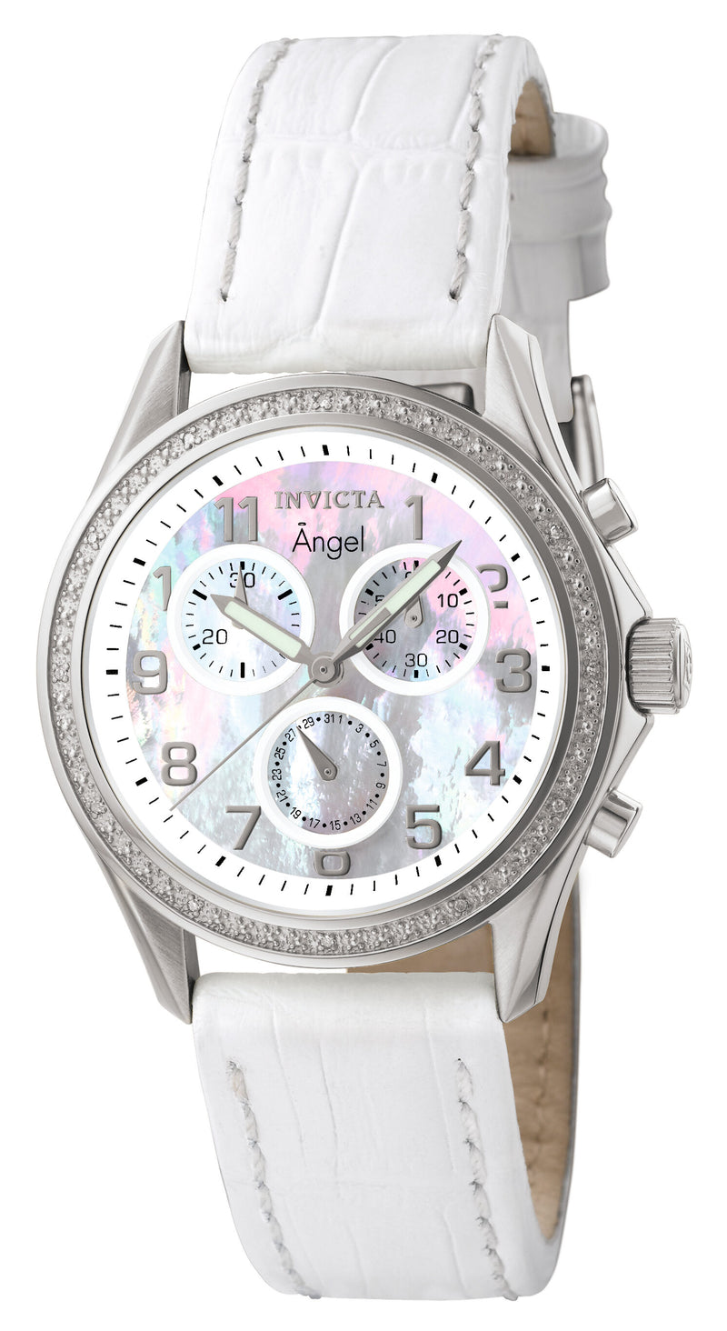 Invicta Angel Chronograph Quartz Crystal Ladies Watch #0578 - Watches of America