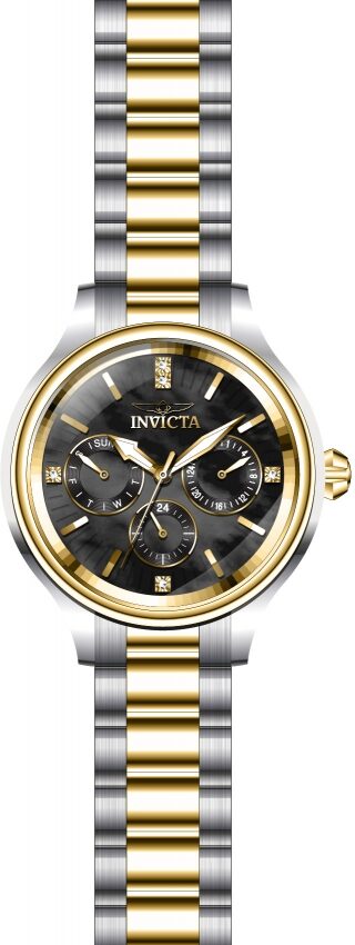 Invicta Angel Crystal Black Dial Ladies Watch #28737 - Watches of America
