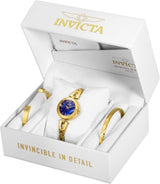 Invicta Angel Quartz Crystal Blue Dial Ladies Watch and Bracelet Set #29332 - Watches of America #3