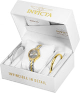 Invicta Angel Quartz Crystal Grey Dial Ladies Watch and Bracelet Set #29317 - Watches of America #3