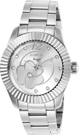 Invicta Angel Crystal Silver Dial Ladies Watch #27445 - Watches of America