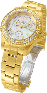 Invicta Angel Crystal White Mother of Pearl Dial Ladies Watch #23576 - Watches of America #2