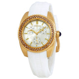 Invicta Angel Crystal White Mother of Pearl Dial Ladies Watch #28488 - Watches of America