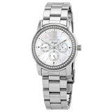 Invicta Angel Crystal White Mother of Pearl Dial Ladies Watch #28686 - Watches of America