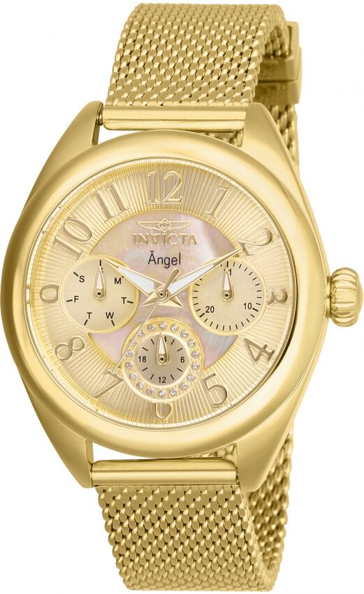 Invicta Angel Gold Dial Ladies Watch #27455 - Watches of America