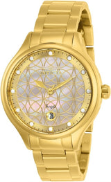 Invicta Angel Mother of Pearl  Dial Ladies Watch #27434 - Watches of America