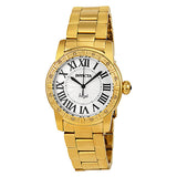 Invicta Angel Silver Dial Gold-tone Ladies Watch#14374 - Watches of America