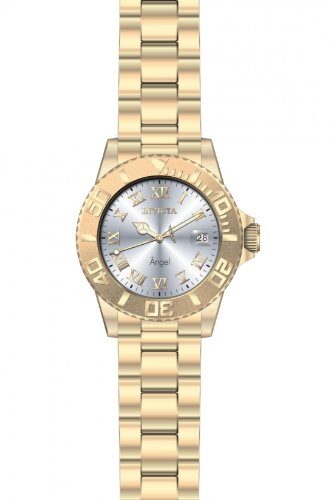 Invicta Angel Mother of Pearl Dial Two-tone Ladies Watch #14368 - Watches of America