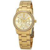 Invicta Angel Multi-Function Champagne Dial Gold-plated Ladies Watch #11770 - Watches of America