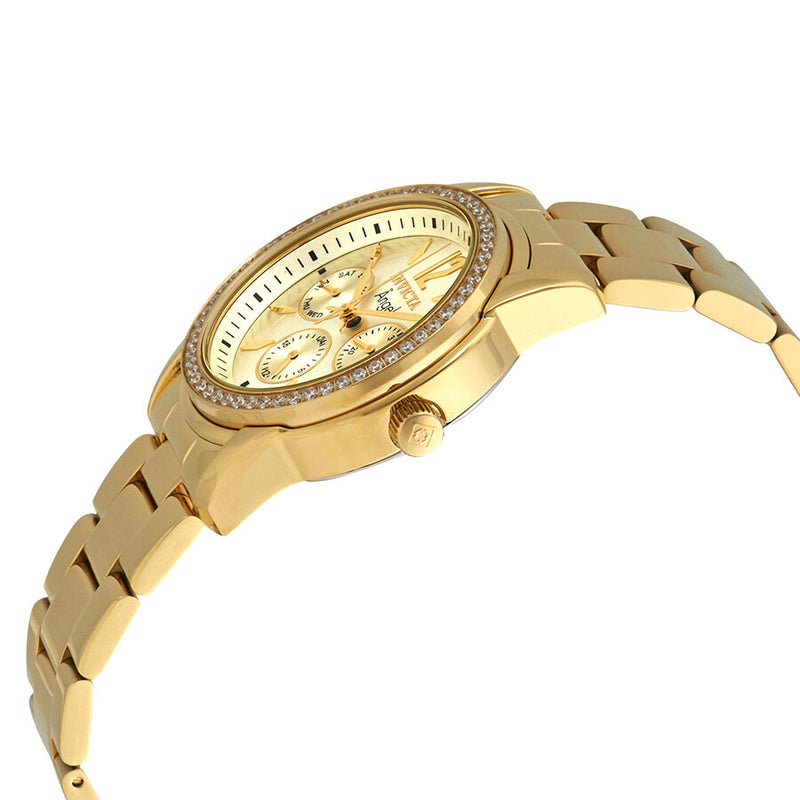 Invicta Angel Multi-Function Champagne Dial Gold-plated Ladies Watch #11770 - Watches of America #2